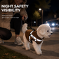 📢📢50% OFF !! ⏰Warm Winter Dog Coat with Reflective Strips and Harness for Small and Medium Dogs