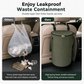 Collapsible Camping Trash Can with Lid Large Capacity 600D Outdoor Portable Storage Bin for Picnic Garden and Camping
