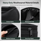 Collapsible Camping Trash Can with Lid Large Capacity 600D Outdoor Portable Storage Bin for Picnic Garden and Camping