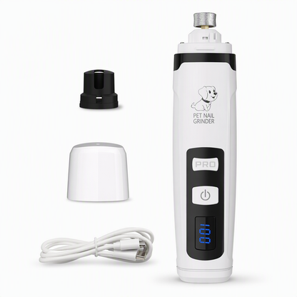 📢📢50% OFF !! ⏰Electric Pet Nail Grinder with Dual LED Lights Grooming Trimmer for Dogs and Cats