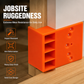 Wardrobe Cabinet Side Filler Panel Installation Locator and Stepped Positioning Plate for Precise Hole Alignment