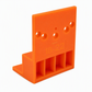 Wardrobe Cabinet Side Filler Panel Installation Locator and Stepped Positioning Plate for Precise Hole Alignment