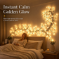 144 LED Warm White Vine String Lights for Bedroom and Room Decoration