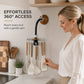 Rotating Vacuum Suction Kitchen Utensil Holder