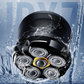 6D Waterproof Head Shaver Kit for Bald Men