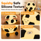 Rechargeable Soccer Shaped Silicone Tap Night Light Eye Caring Nursery Lamp for Kids Bedroom