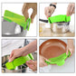 Clip on Silicone Strainer for Pots & Pan