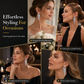 📢📢50% OFF !! ⏰Rhombus Cubic Zirconia Tassel Drop Earrings with Silver Needles Elegant Statement Studs for Women
