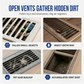 Magnetic Floor Vent Cover PVC Mesh Screen for Home Wall and Ceiling Vents Dustproof Shield