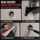 Manual Rivet Nut Gun and Petal Nut Tightening Tool for M3-M8 Hollow Wall Anchors