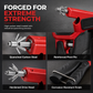 Manual Rivet Nut Gun and Petal Nut Tightening Tool for M3-M8 Hollow Wall Anchors
