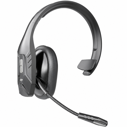 📢📢40% OFF !! ⏰Wireless Bluetooth Call Center Headset with ENC Environmental Noise Cancellation and Auto Pairing for Customer Service and Truck Drivers