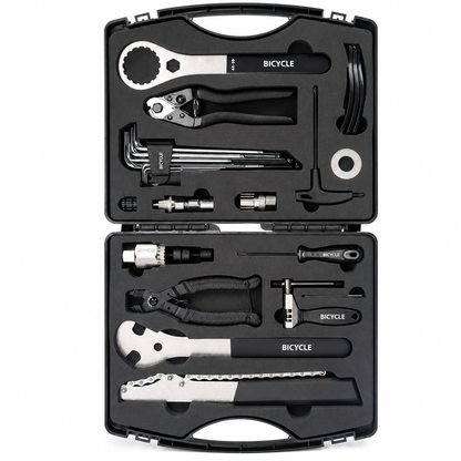 📢📢50% OFF !! ⏰Bicycle Repair Tool Set with Plastic Storage Case