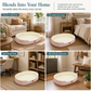 📢📢40% OFF !! ⏰Detachable Oval Pet Bed with Non-Slip Bottom for Dogs Cats