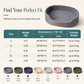 📢📢40% OFF !! ⏰Detachable Oval Pet Bed with Non-Slip Bottom for Dogs Cats