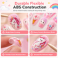 📢📢50% OFF !! ⏰Kids Handmade Press On Nails Set 144 Pieces Almond Shape Cartoon False Nail Tips