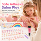 📢📢50% OFF !! ⏰Kids Handmade Press On Nails Set 144 Pieces Almond Shape Cartoon False Nail Tips