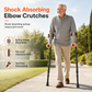 📢📢40% OFF !! ⏰ Folding Forearm Crutches – Non-slip & mobility aid ✨
