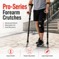 📢📢40% OFF !! ⏰ Folding Forearm Crutches – Non-slip & mobility aid ✨