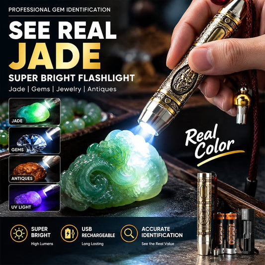 📢📢50% OFF !! ⏰Professional Jade Identification Flashlight