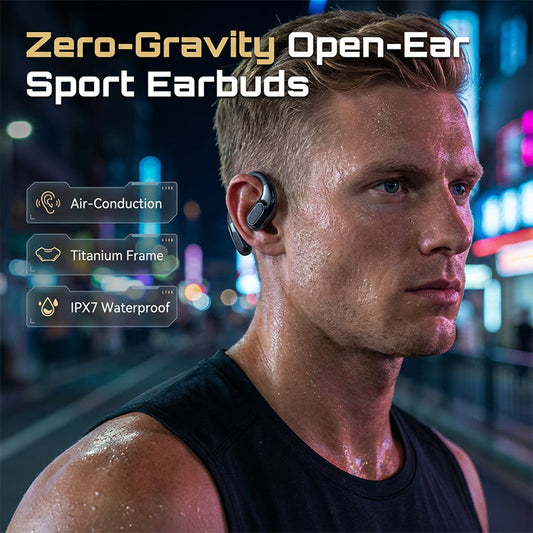 📢📢40% OFF !! ⏰Wireless Bluetooth Open Ear Headphones