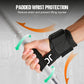 Non-Slip Silicone Grip Weightlifting Straps