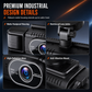📢📢40% OFF !! ⏰F100 4-Lens Car Dash Cam 1080P HD – Infrared Night Vision & GPS Sync Recording