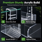 📢📢50% OFF !! ⏰ Hanging Turtle Basking Platform – Clear Acrylic, Non-slip Ramp, Adjustable Mount ✨