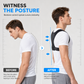 📢📢50% OFF !! ⏰Breathable Back Posture Corrector Belt for Adults and Children Invisible Support Strap to Improve Sitting Posture and Prevent Hunchback