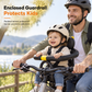 📢📢40% OFF !! ⏰Bicycle Child Seat with Backrest and Cushion for Mountain Bikes Outdoor Parent Child Cycling