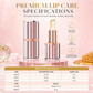 📢📢50% OFF !! ⏰Gold Foil Temperature Color Changing Lip Balm💄 – Moisturizing Custom Pink Tint with Glossy Gold Finish ✨