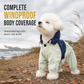 📢📢50% OFF !! ⏰Pet Raincoat: All-Weather Protection, Waterproof, Windproof, Four-Leg Design, Reflective