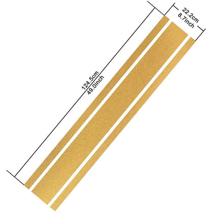 📢📢50% OFF !! ⏰Universal Car Hood Racing Stripe Decal Sport Body Side Stickers