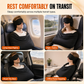 📢📢50% OFF !! ⏰Integrated Memory Foam Travel Pillow and 3D Blackout Sleep Eye Mask Set for Travel Neck Support