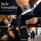 📢📢50% OFF !! ⏰Men's Stainless Steel Crown Bracelet 3-Piece Set