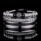 📢📢50% OFF !! ⏰Men's Stainless Steel Crown Bracelet 3-Piece Set
