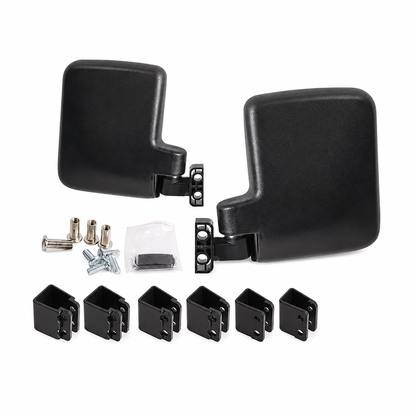 ⛳ Save 50%! 🪞 Universal Golf Cart Mirror – Curved glass & anti-shake mount ✨