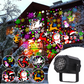 📢📢50% OFF !! ⏰Rotating LED Christmas Pattern Projector Light