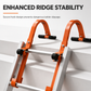 Aluminum Alloy Ladder Stabilizer Roof Hooks with Stabilizer Rod for Straight Ladders