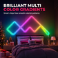 📢📢50% OFF !! ⏰360 Degree Round Glowing Plush Neon LED Strip Light RGB Chasing Flowing Effect Light with Bluetooth App and Remote Control