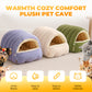 📢📢50% OFF !! ⏰Warmth Cozy Comfort  Plush Pet Cave