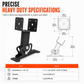 📢📢40% OFF !! ⏰Heavy Duty Roof Mount Adjustable Saddle Pergola Support Bracket and Patio Riser Beam Bracket