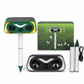 📢📢50% OFF !! ⏰Solar Powered Outdoor Waterproof Ultrasonic Animal Repeller with Flame Light and Siren Alarm High Power Variable Frequency Rodent Deterrent