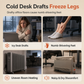 Electric Foot Warmer Under Desk Heating Pad with Fast Heat and Adjustable Temperature Control for Feet and Legs