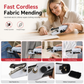 Mini Handheld Electric Sewing Machine Portable Household Sewing Device for Thick Fabrics