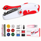 Mini Handheld Electric Sewing Machine Portable Household Sewing Device for Thick Fabrics