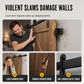 Sliding Barn Door Soft Close Mechanism POM Material Track Buffer Damper Kit with No-Drill Installation