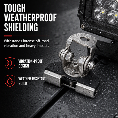 📢📢50% OFF !! ⏰1 Pair Car Engine Hood LED Light Bar Mounting Brackets Clamp Holders for Work Lights Modification
