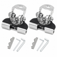 📢📢50% OFF !! ⏰1 Pair Car Engine Hood LED Light Bar Mounting Brackets Clamp Holders for Work Lights Modification