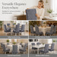 📢📢50% OFF !! ⏰Stretch Jacquard Dining Chair Cover Thickened Full Coverage Straight Back Slipcover Cat Scratch Resistant and Durable
